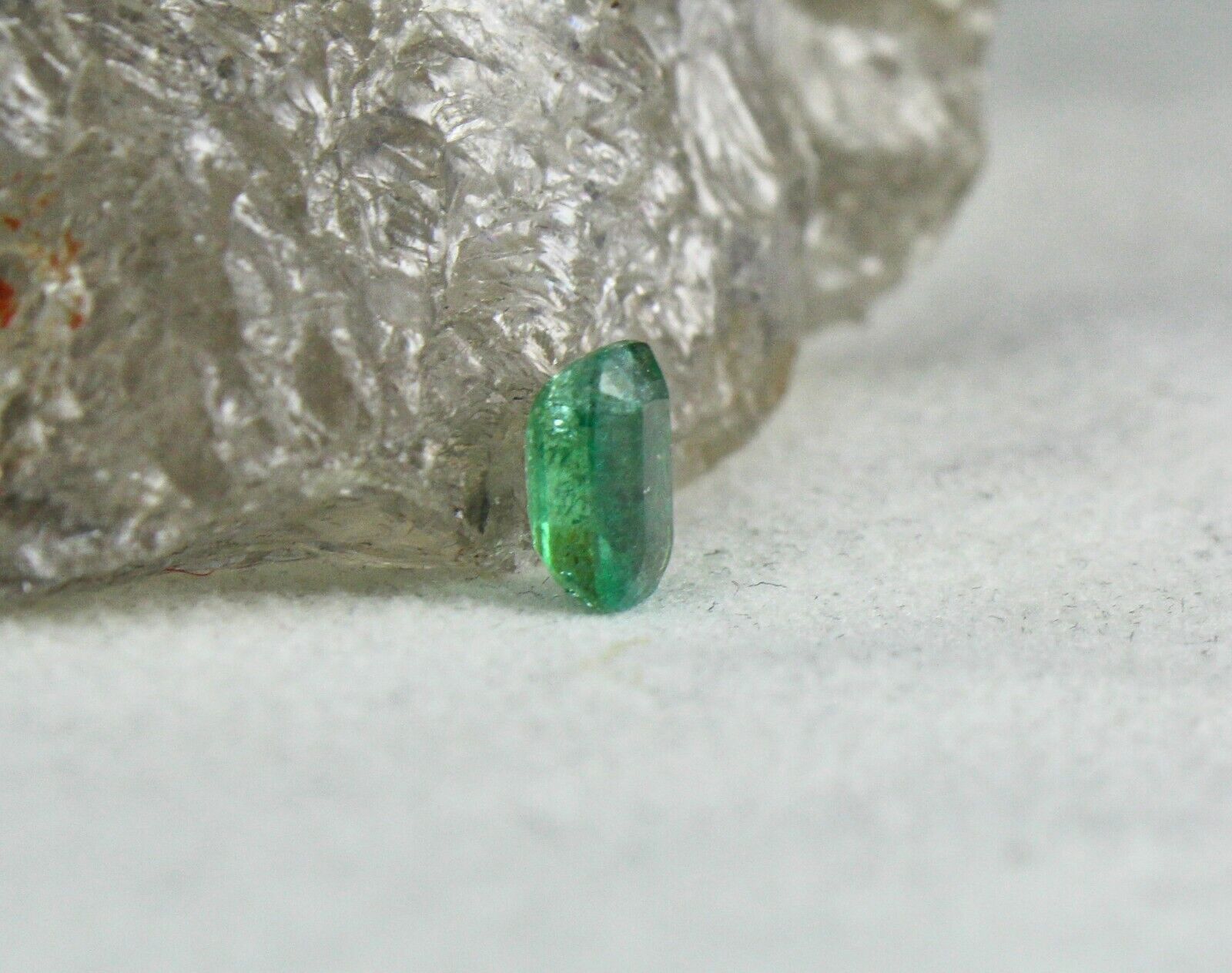 NATURAL ZAMBIAN EMERALD CUSHION CUT GEMSTONE 3 PIECES 4.17 CARATS FOR DESIGNING