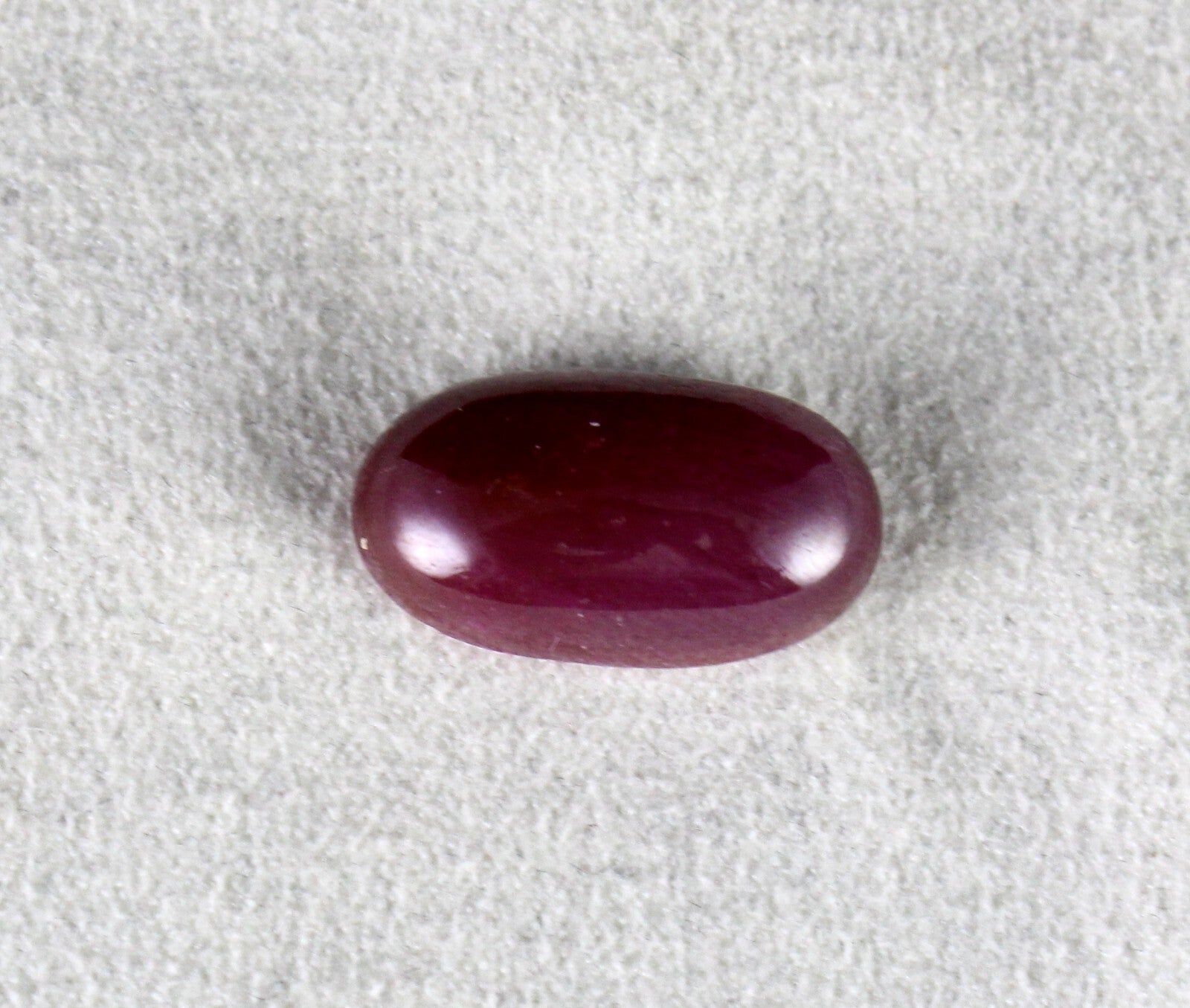 Certified Natural Ruby Oval Cabochon 13.08 Ct Gemstone Ring Pendant