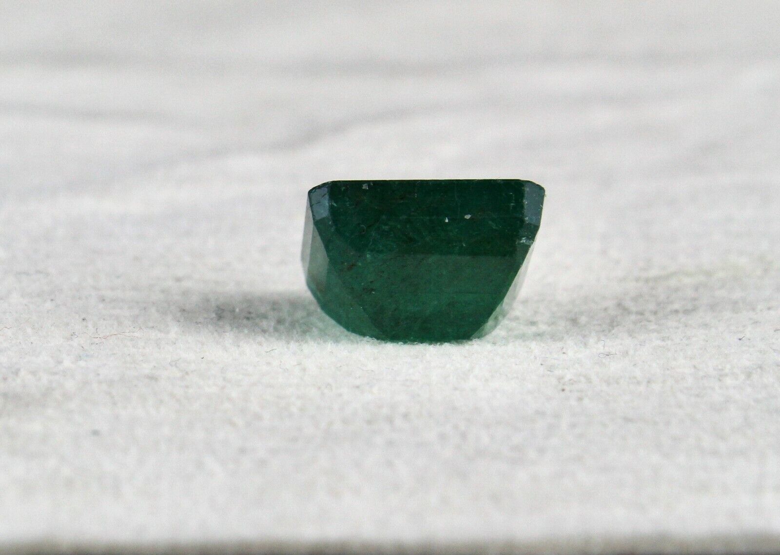 Certified Natural Emerald Octagon Cut 13X11mm 10.96 Carats Gemstone Ring Pendant