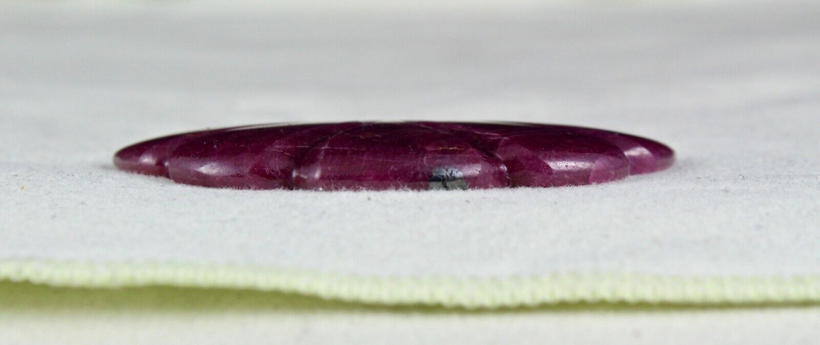 32X58 MM HAND CRAFTED NATURAL RUBY CARVED 110 CARATS GEMSTONE DESIGNING PENDANT