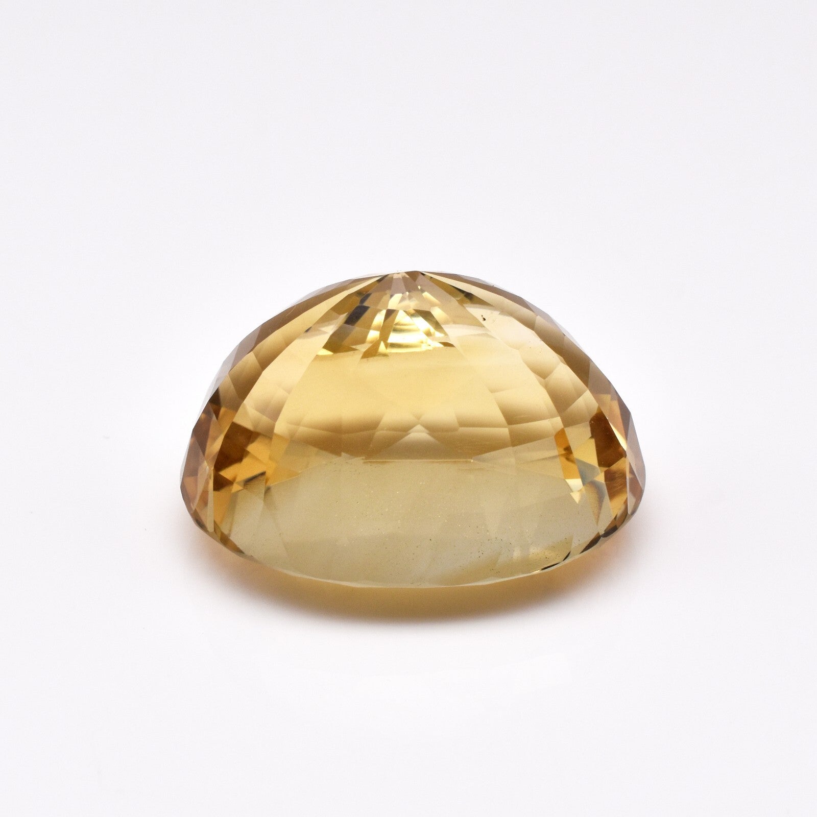 Certified Fine Natural Yellow Citrine 113.33ct Oval Gemstone Pendant Design