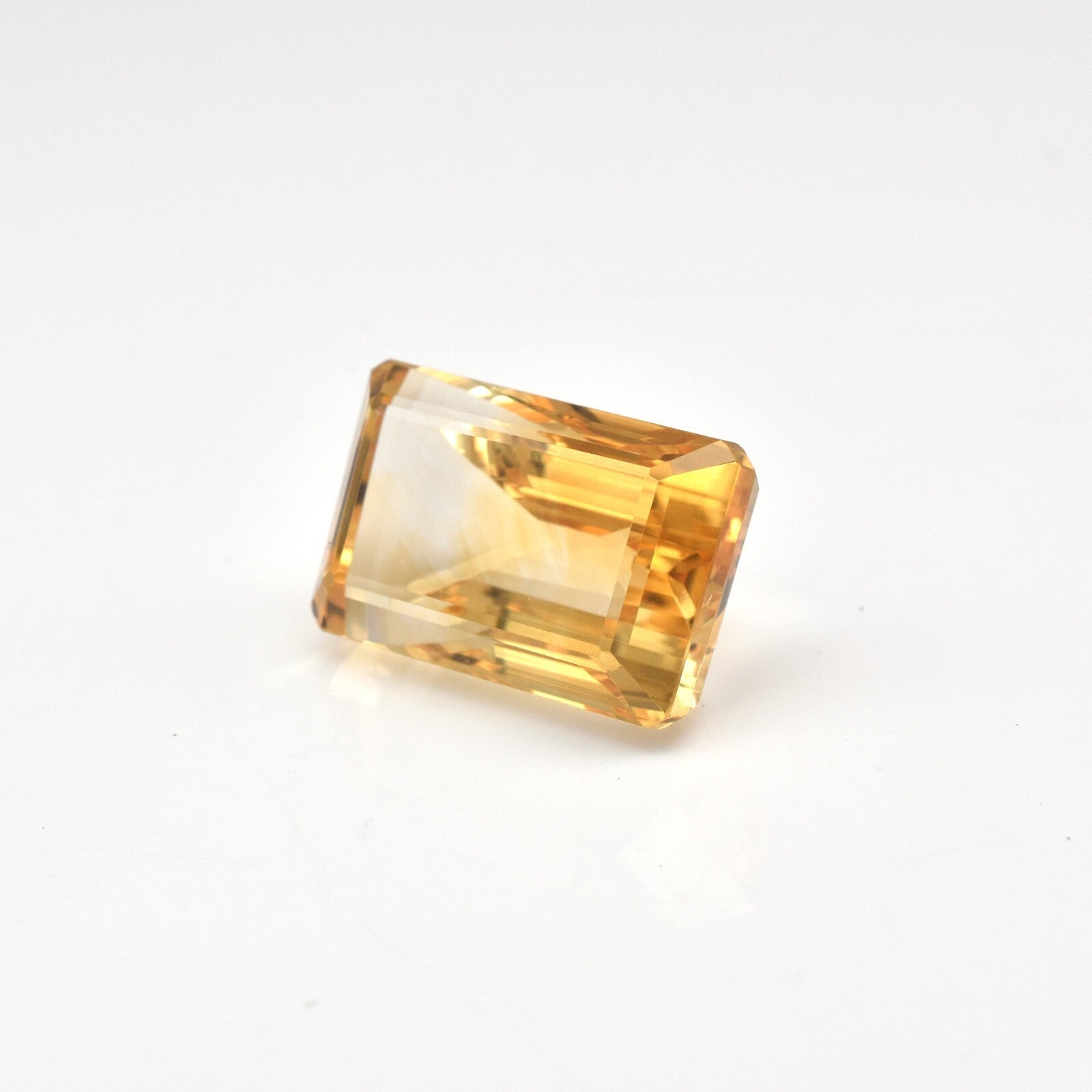 Natural Citrine Golden Topaz 22x14mm Octagon Cut 33.70ct Loose Gemstone Pendant