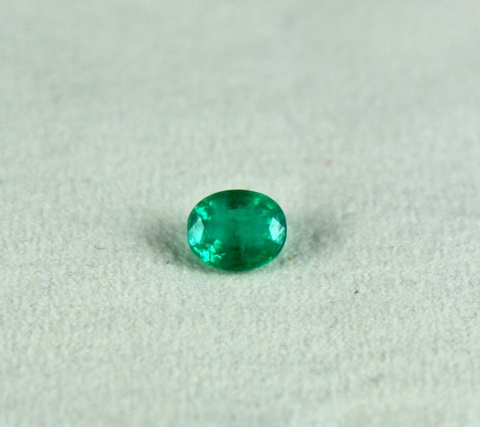 Natural Zambian Emerald Oval Cut 7.5mm 1.14 Cts Untreated Gemstone Ring Pendant