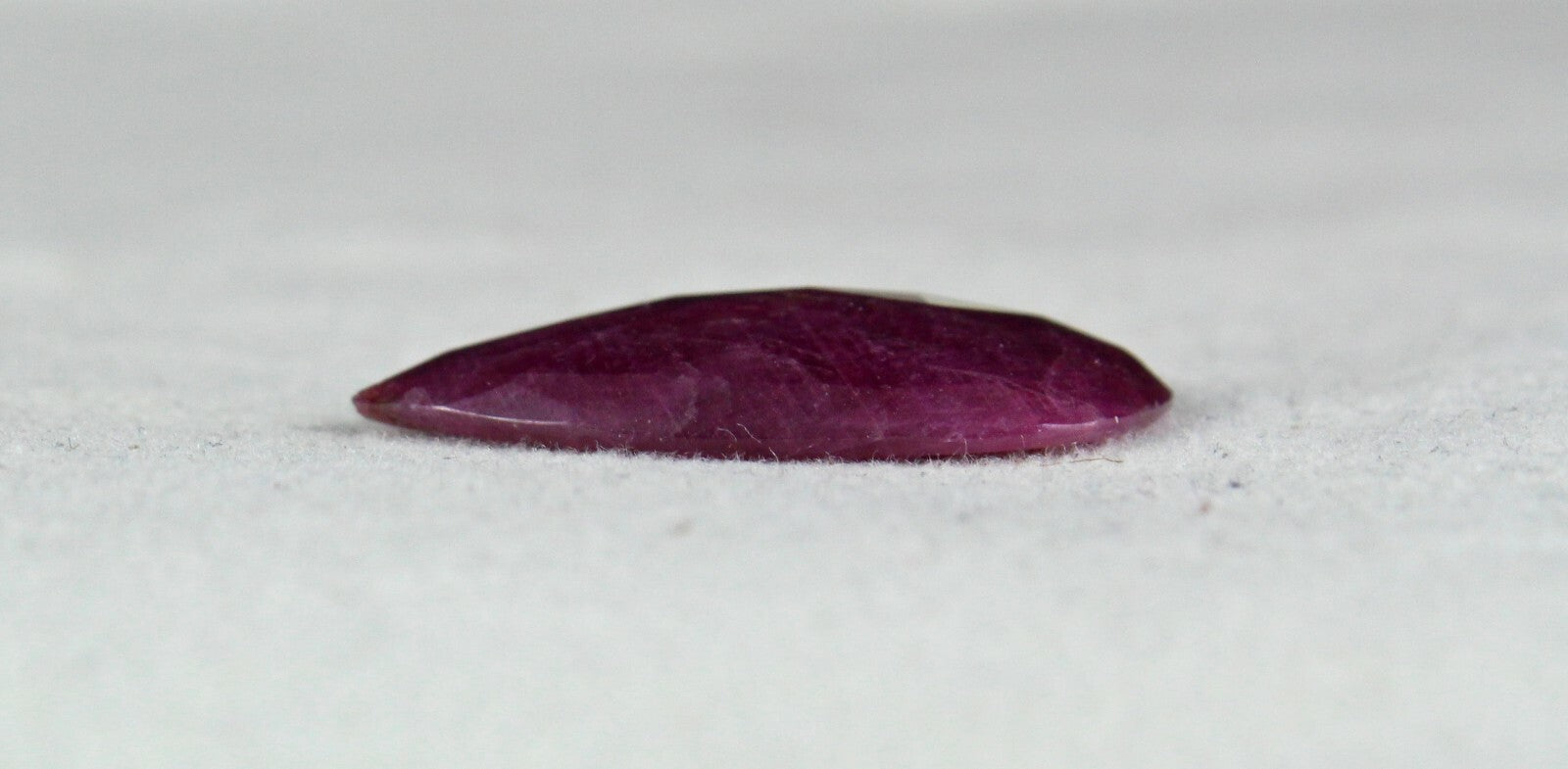 Natural Unheated Ruby Fancy Faceted Cabochon 27 Ct Gem Pendant For Designing