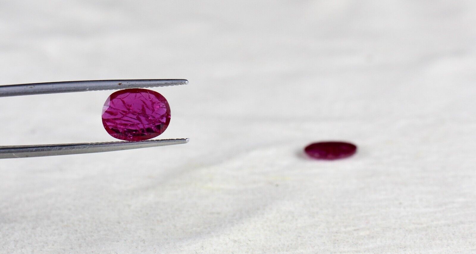 NATURAL RUBY OVAL CUT 4.92 CTS MOZAMBIQUE NOHEAT GEMSTONE PAIR DESIGNING EARRING