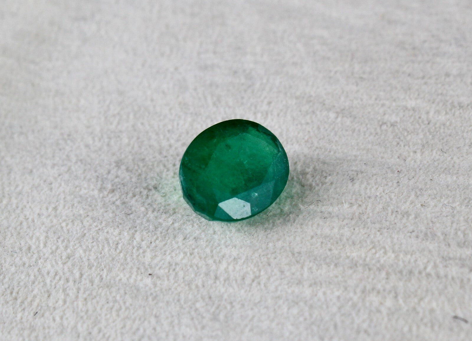 Certified Natural Zambia Emerald 7.11 Ct Oval Cut Loose Gemstone Ring Pendant