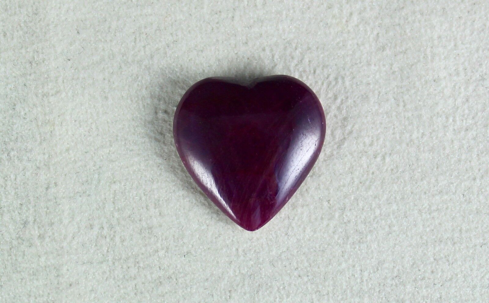 Natural Ruby Heart Cabochon Untreated Gemstone 28.68 Carats 22x21mm Ring Pendant