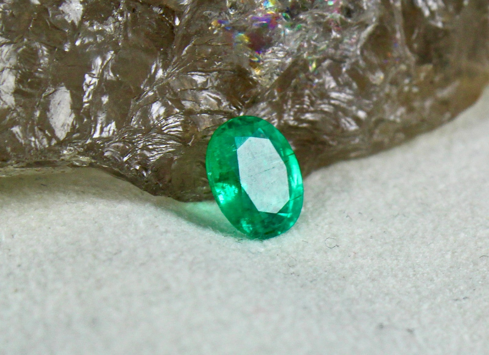 Certified Natural Zambian Emerald 1.14 Ct Oval Cut Gemstone Ring Pendant