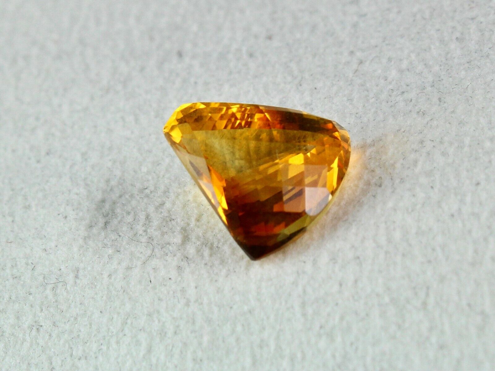 NATURAL YELLOW CITRINE FANCY FACETED CUT 13.33 CARATS GEMSTONE PENDANT DESIGNING