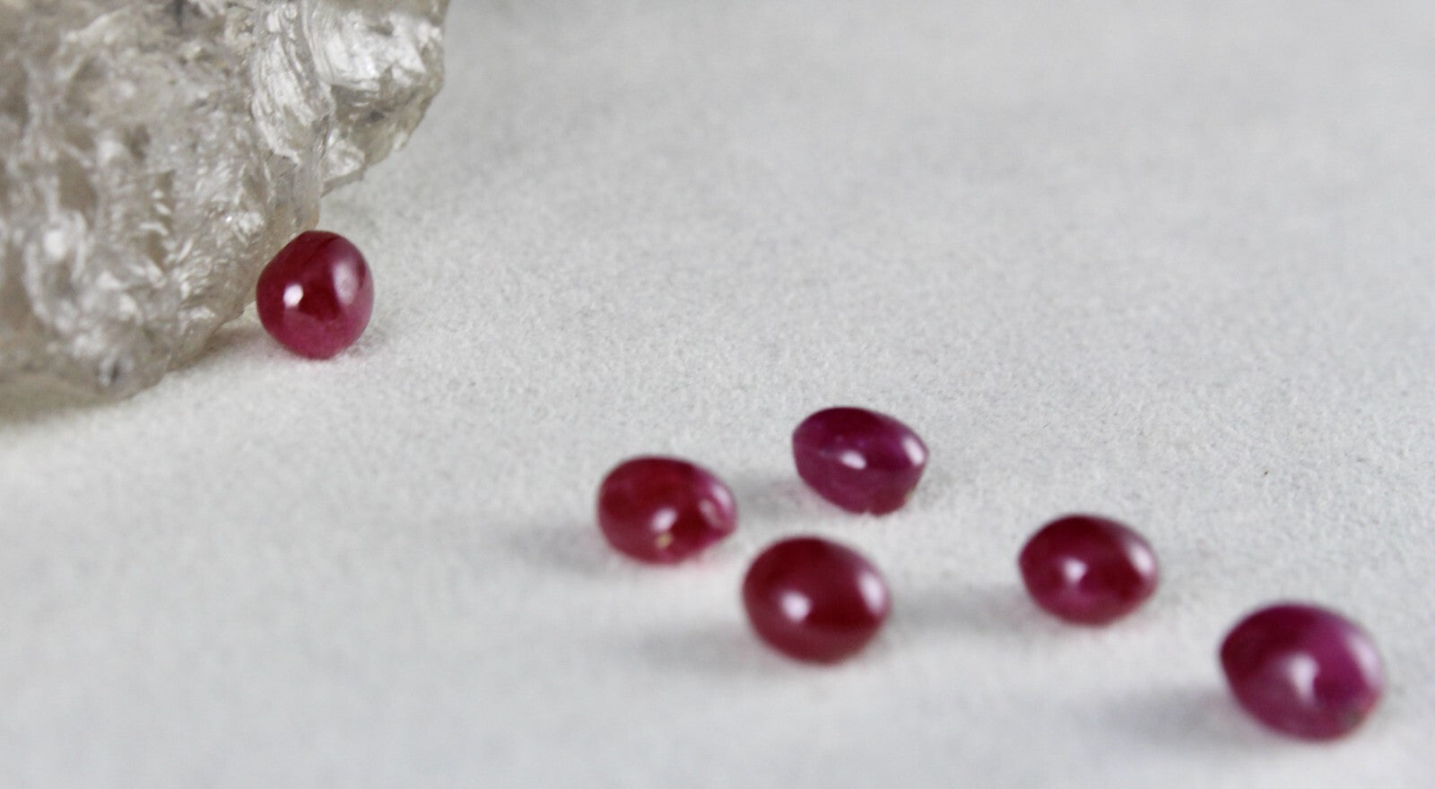 Certified Natural Burmese Ruby 15.40ct Cabochon 6 Pcs Pair Earring Gemstone