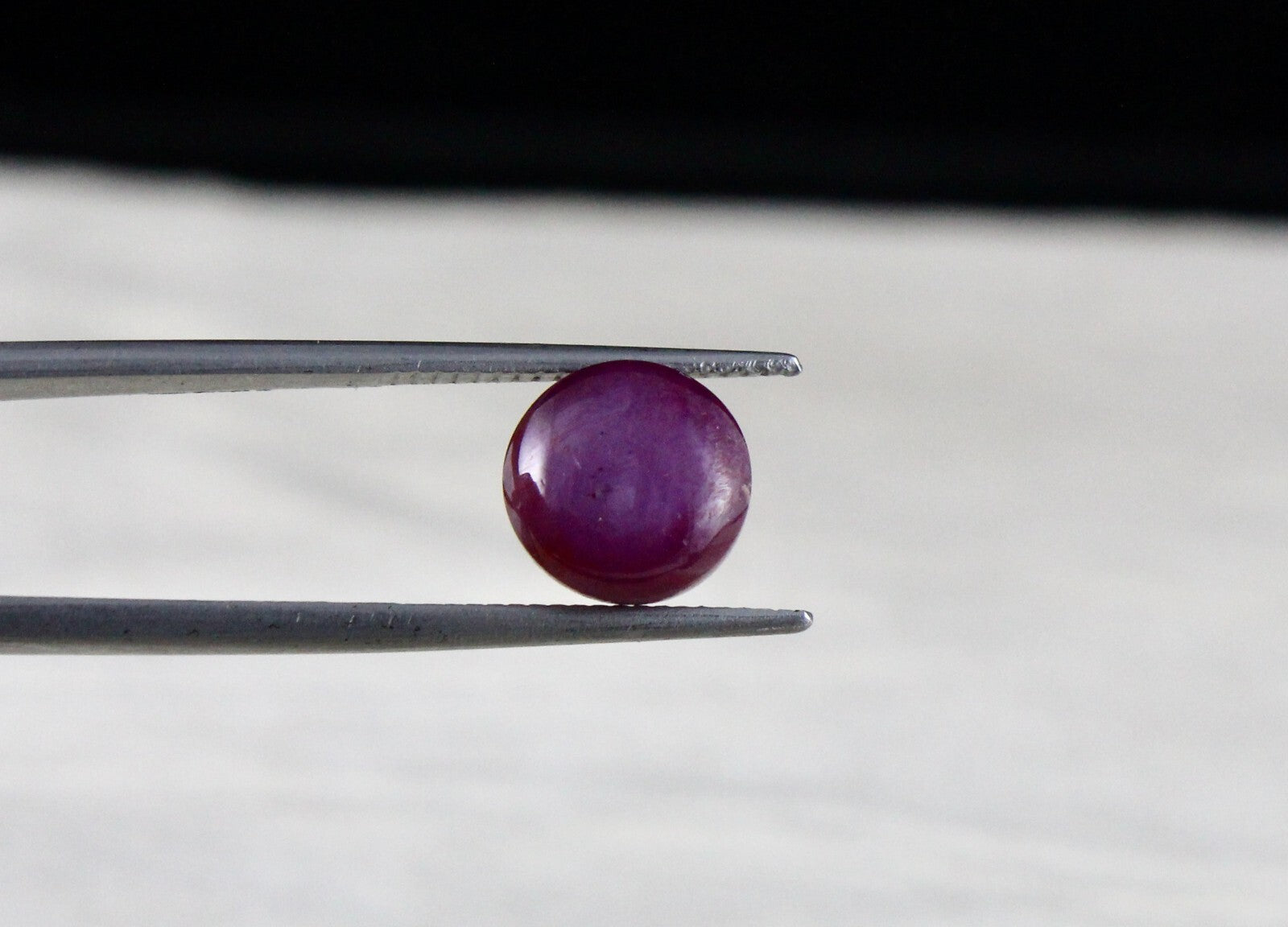 Certified Natural 6 Line Star Ruby 6.35 Ct Round Cabochon Gemstone Ring Pendant