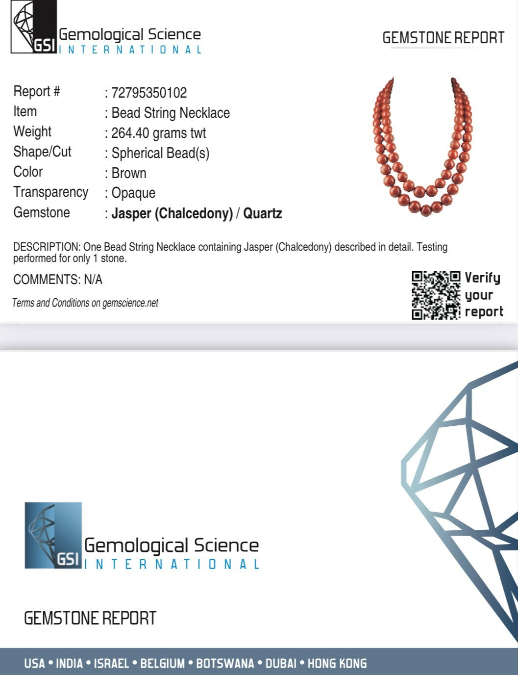 Natural Red Jasper Beads Round 1300 Ct Fashion Gemstone Necklace