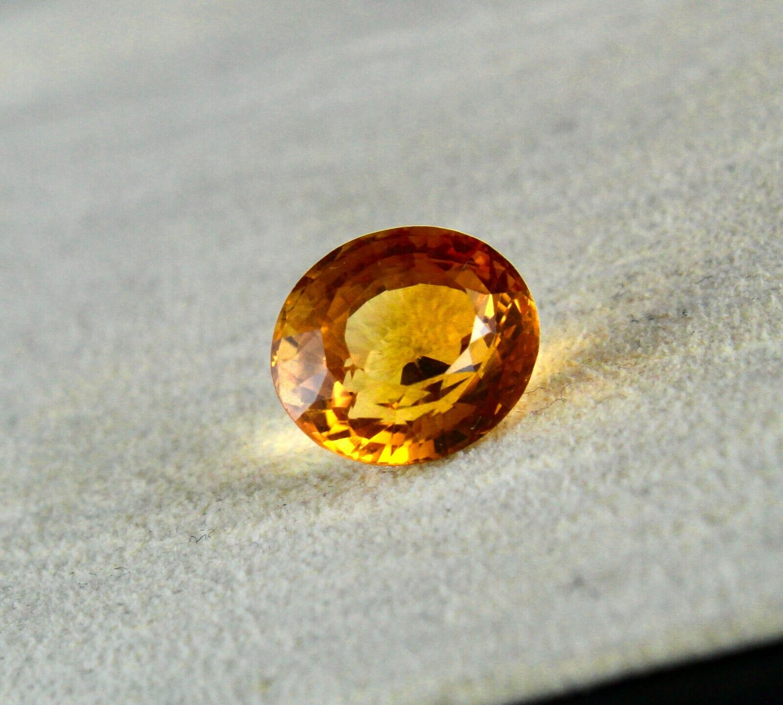 Natural Yellow Citrine Oval Cut 14x12 mm 9.31 Cts Loose Gemstone Ring Pendant