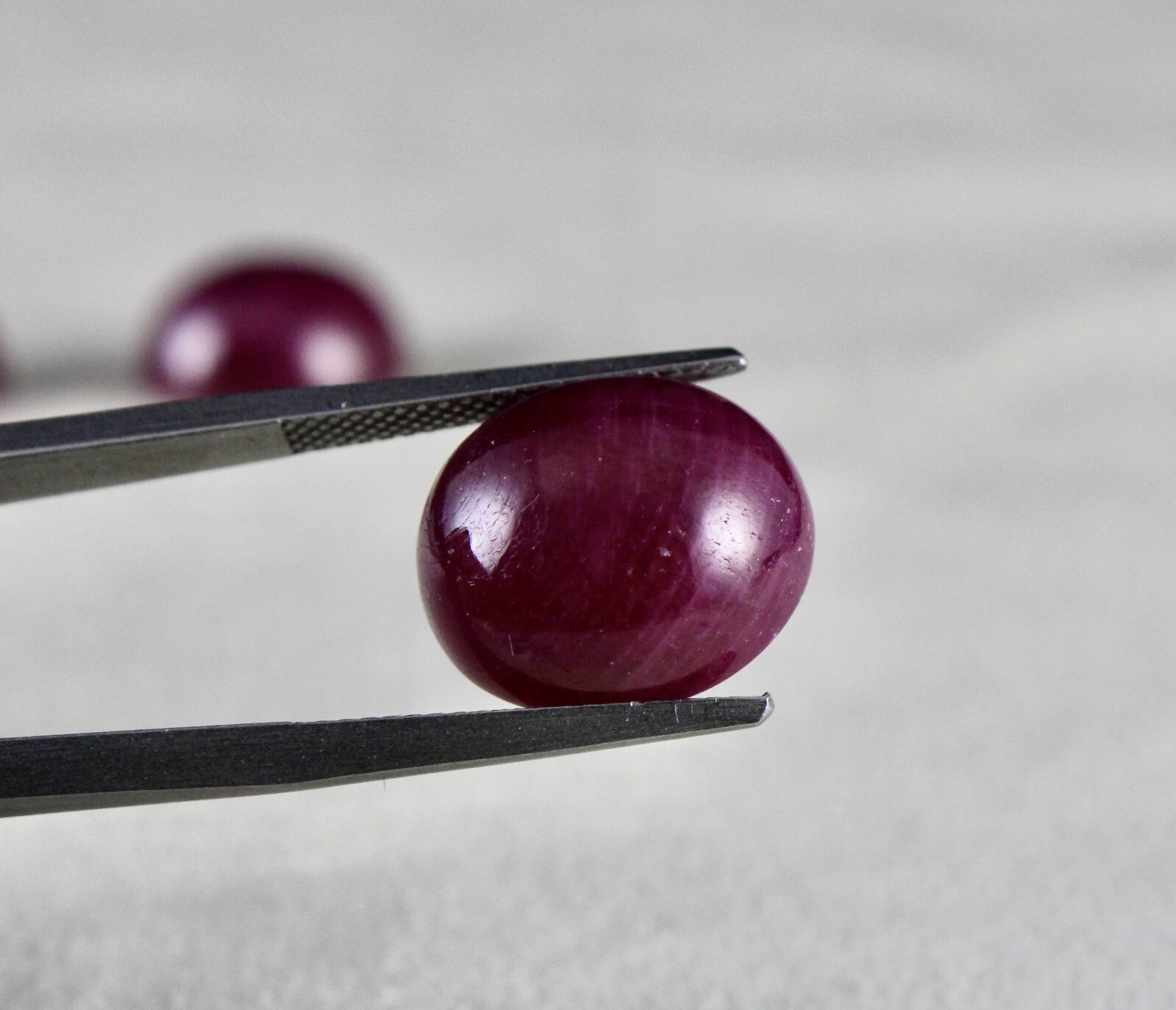 Certified Natural Ruby Oval Cabochon 59.77ct Gemstone Ring Pendant Earring