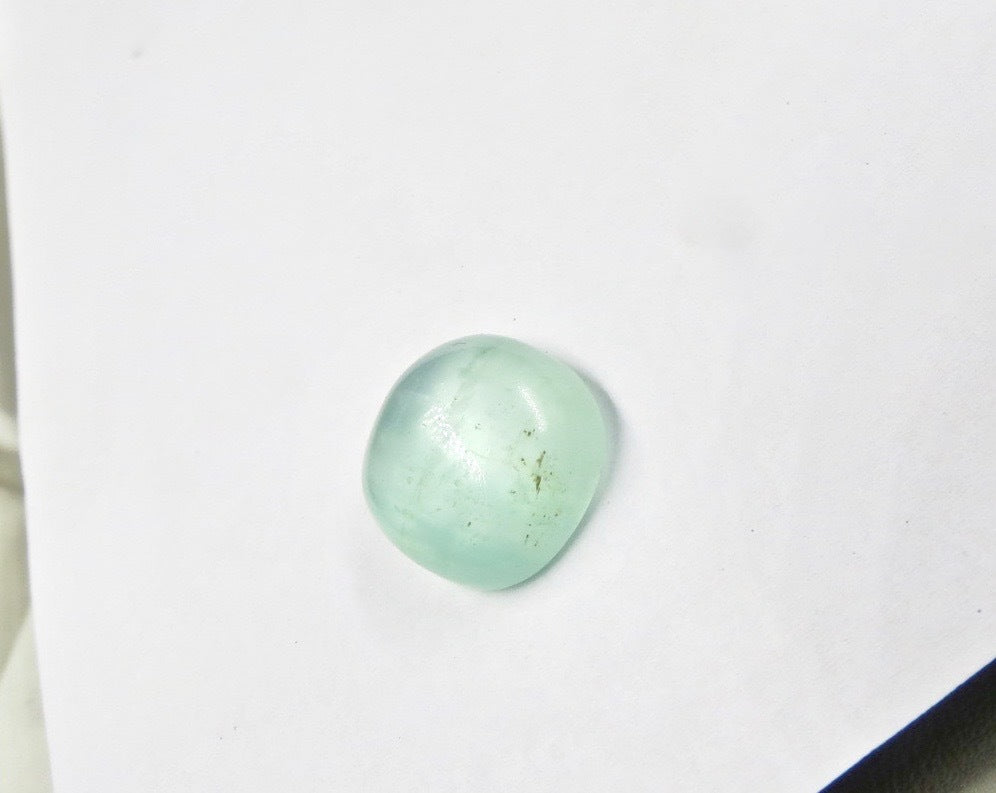 Certified Natural Colombian Emerald 20.64ct Oval Cabochon Gemstone Ring Pendant