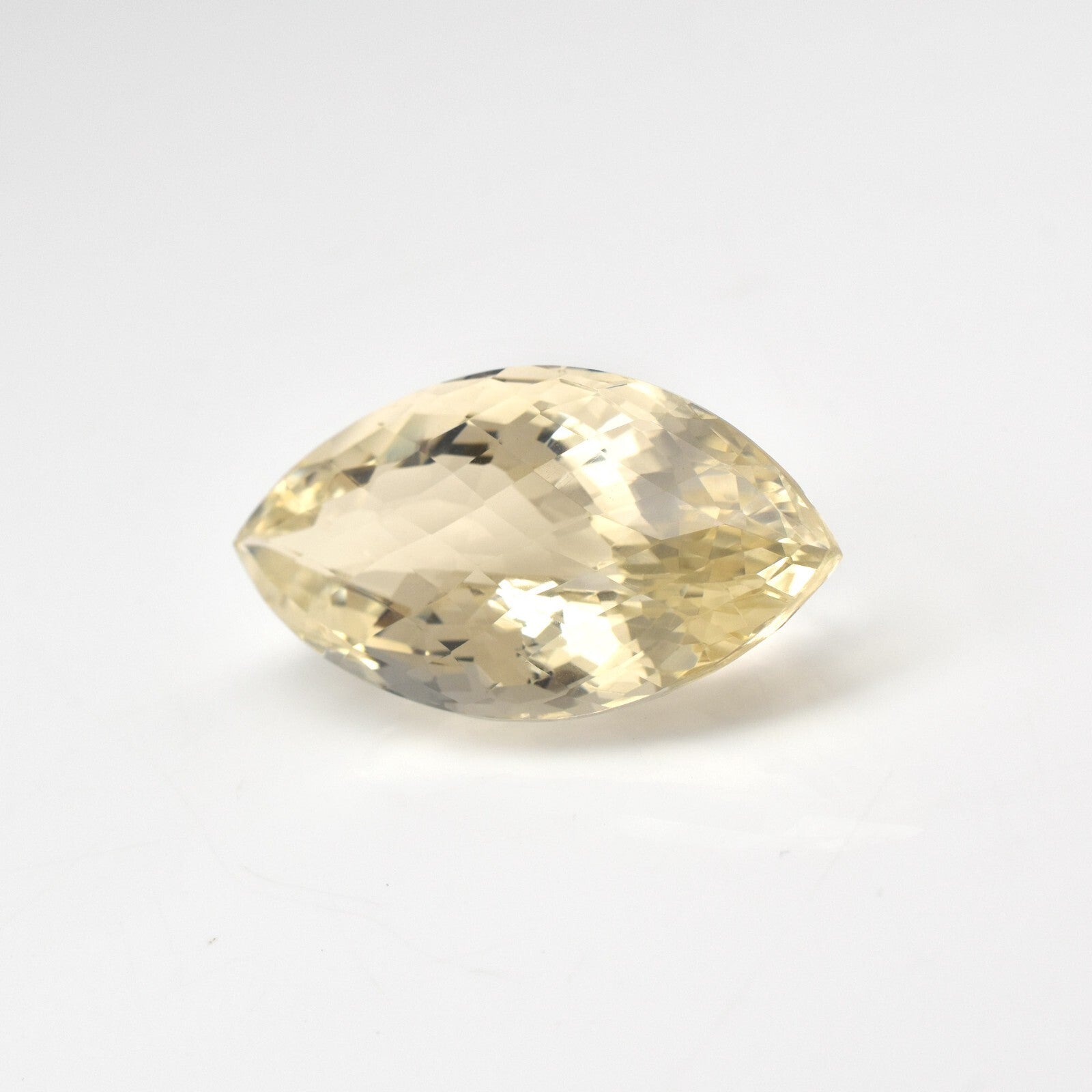 Natural Yellow Citrine 64.75 Ct Marquise Cut 41x20mm Gemstone Pendant Design