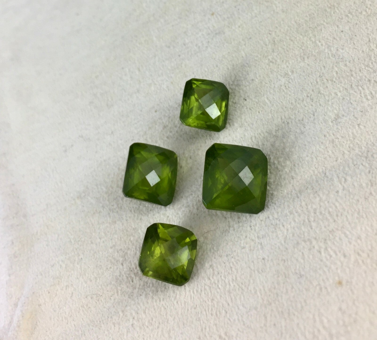 Natural Vesuvianite Idocrase Gemstone Ring Pendant Earring Cushion 23.80 Ct