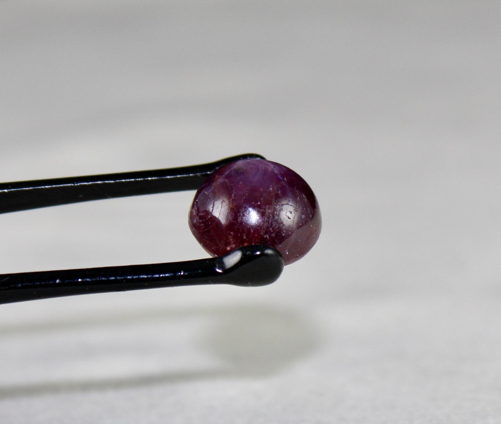 Certified Natural 6 Line Star Ruby Cabochon 10.68 Ct Gemstone For Ring/pendant