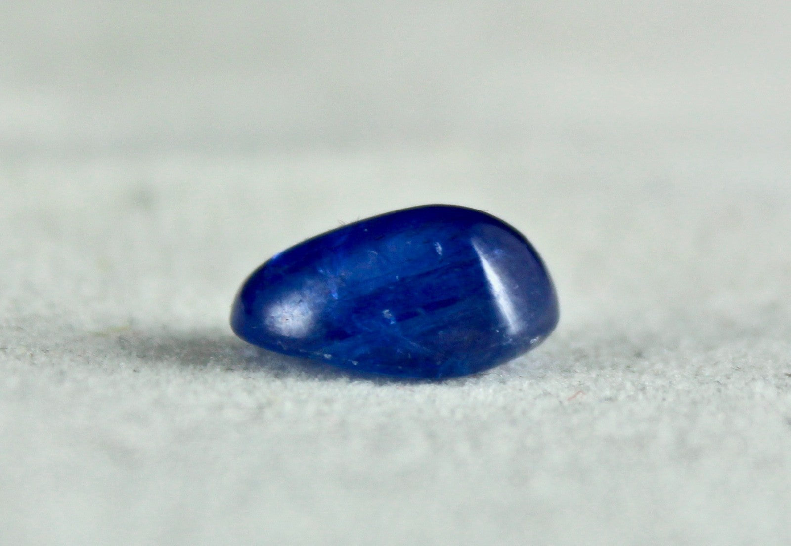 Certified Natural 8.83 Ct Blue Sapphire Oval Cabochon Gemstone For Ring/pendant