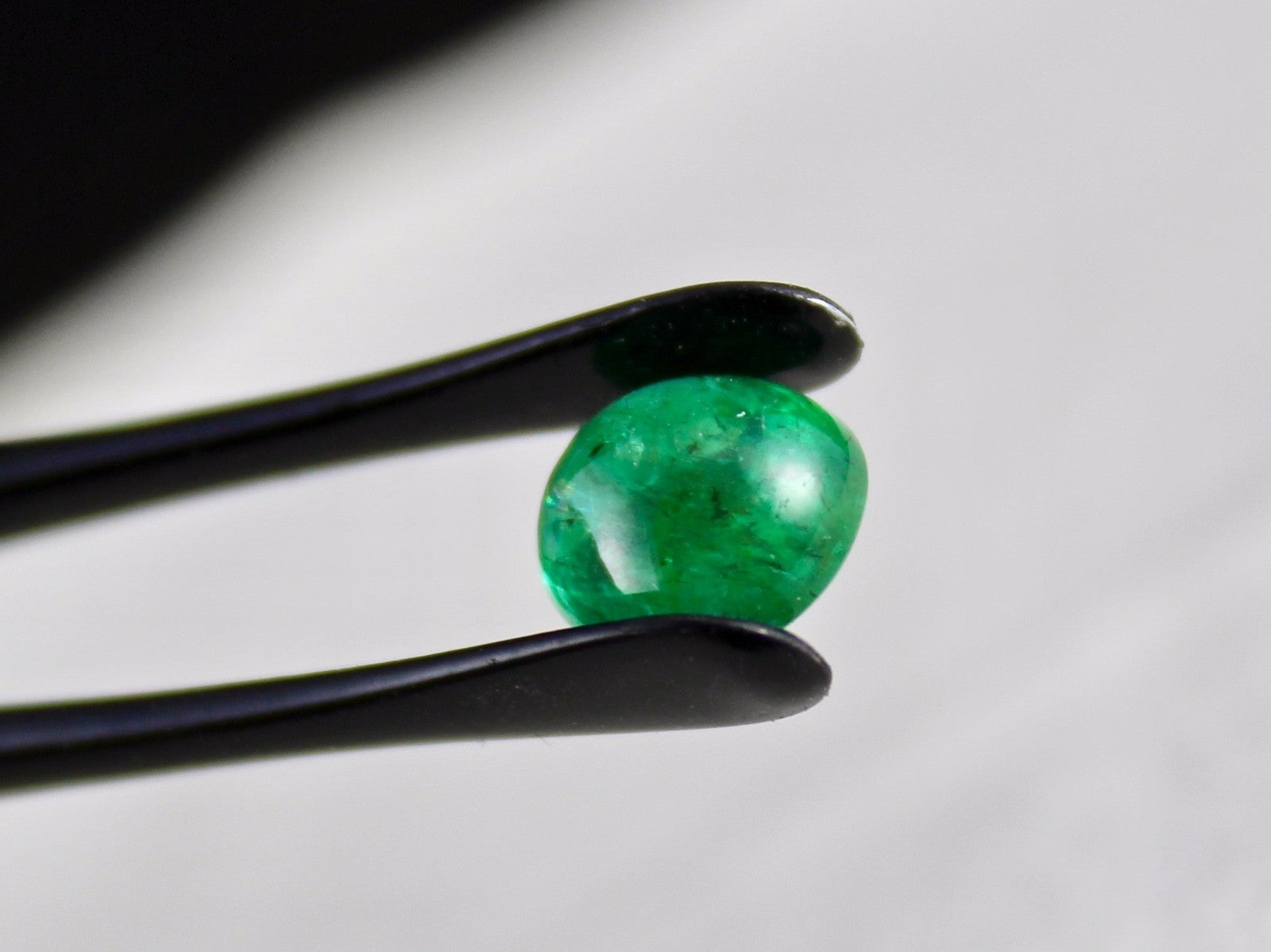 Certified Natural Zambian Emerald Oval Cabochon 3.71 Ct Gemstone For Ring