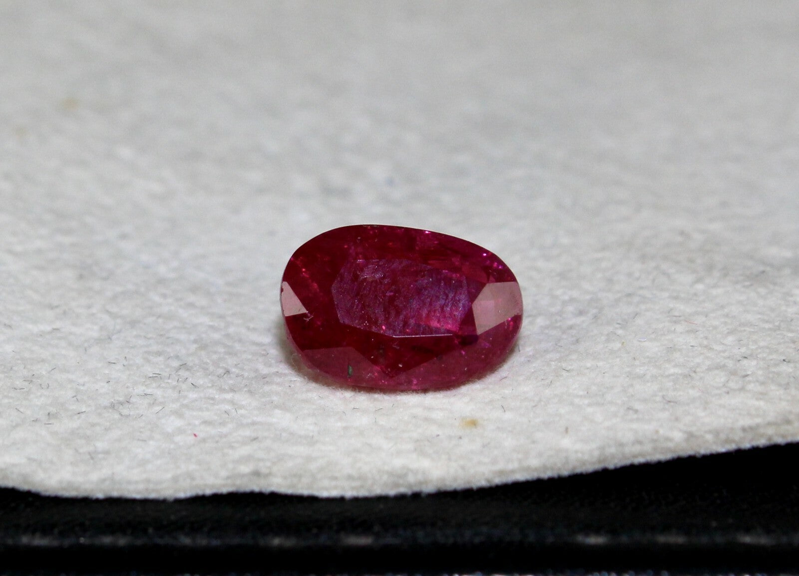 Certified Natural Ruby Burma 4.67 Ct Untreated Oval Ring Pendant Sterling Silver