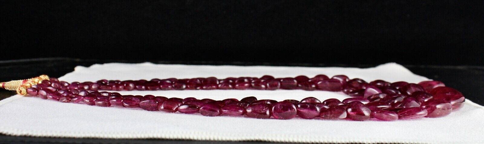 Pink Tourmaline Necklace Rubellite Beads 4L 860 Ct Drill Natural Gemstone String