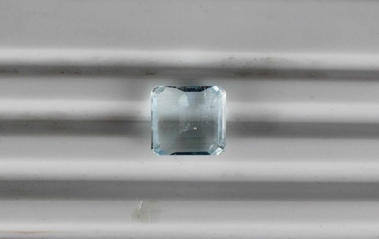 NATURAL BLUE AQUAMARINE SQUARE CUT 12.54 CARATS GEMSTONE FOR RING PENDANT