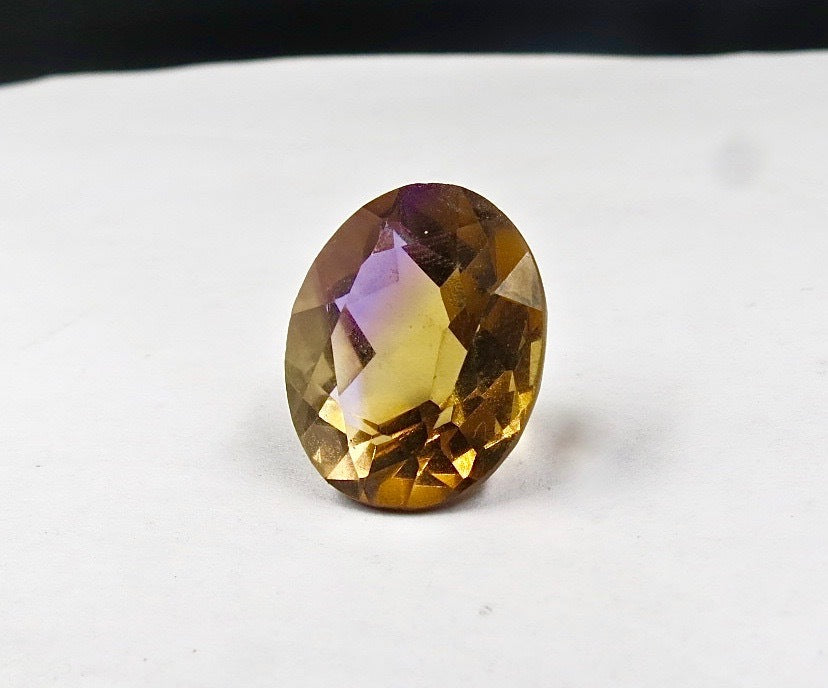 Natural Ametrine Oval Cut 21x17mm 24.23ct Gemstone For Ring & Pendant
