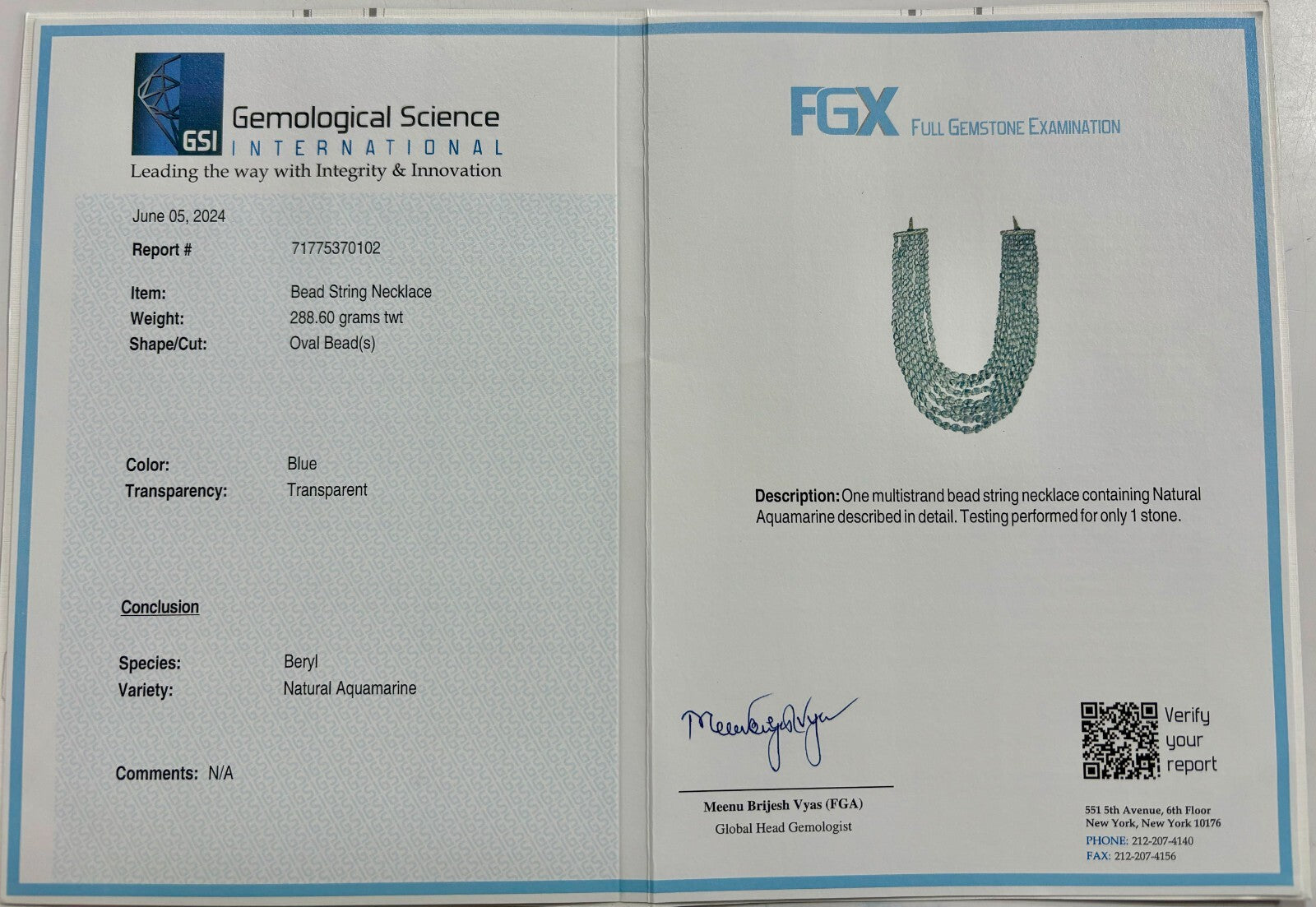 Certified Natural Blue Aquamarine Beads 1405 Ct Cabochon Necklace 7 L Important