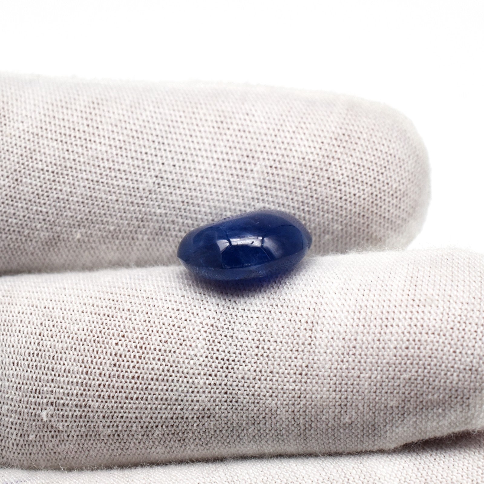 Certified Natural Blue Sapphire 12.44 Ct Cabochon Gemstone Ring Pendant Design