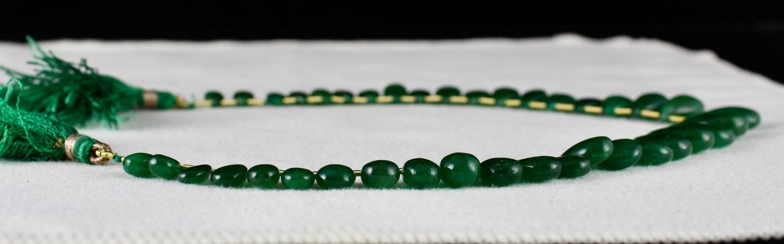 Certified Natural Emerald Teardrop Necklace 94.58 Ct Hanging Gemstone Designing