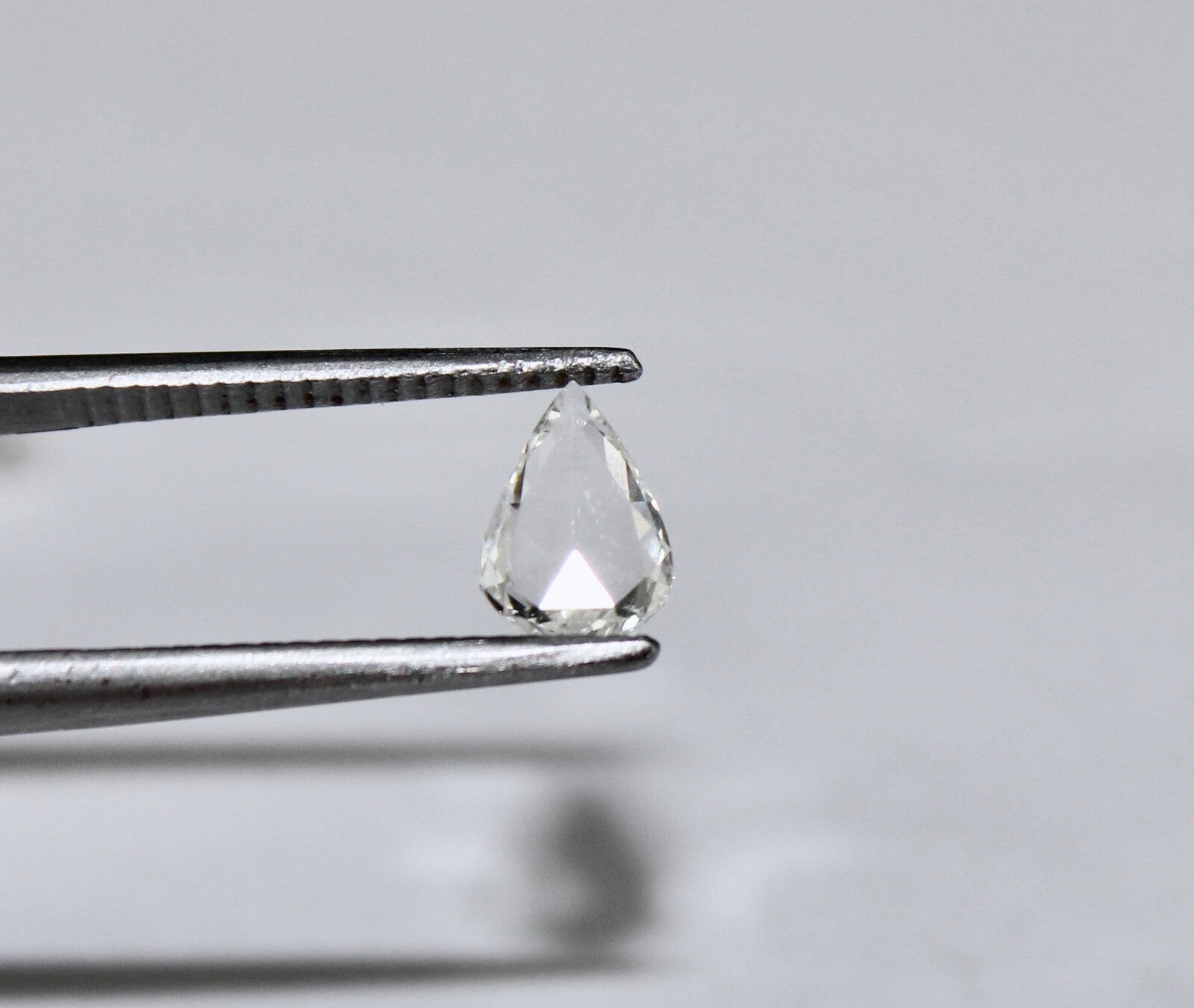 Certified Natural Rose Cut Diamond 1.11 Ct Pear Shape Pair Loose Gemstones