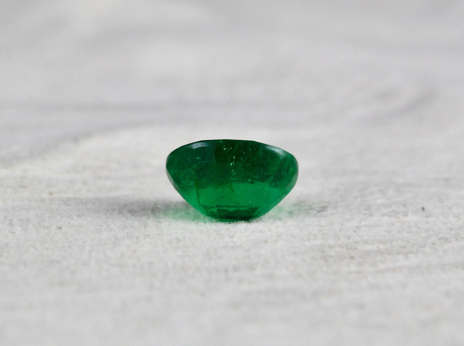 Certified Natural Zambia Emerald Oval Cut 11x9mm 4ct Loose Gemstone Ring