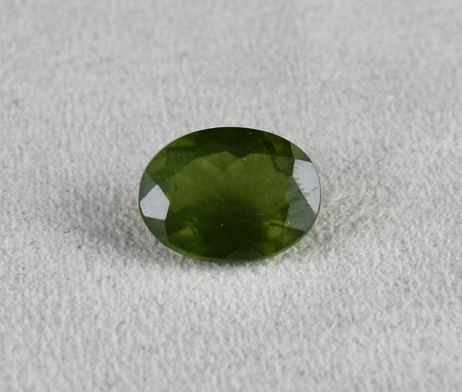 Natural Green Vesuvianite Idocrase Oval 15x12mm Gemstone Ring Pendant 9.86 Ct