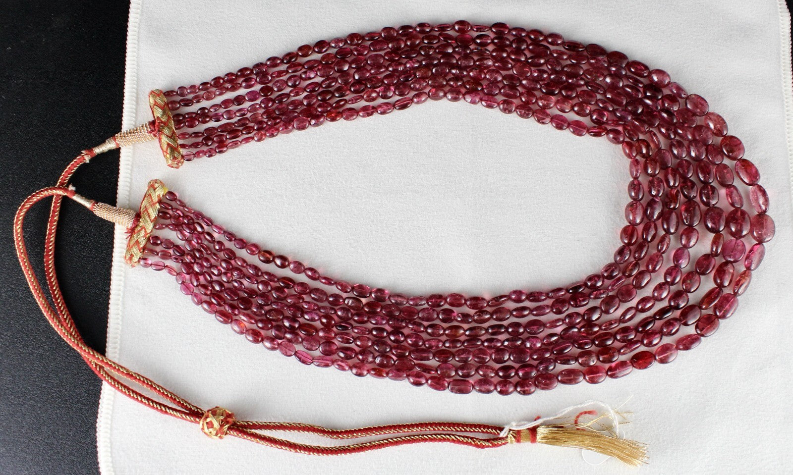 Certified Natural Red Spinel Necklace 705 Ct Statement Gemstone Jewelry Women