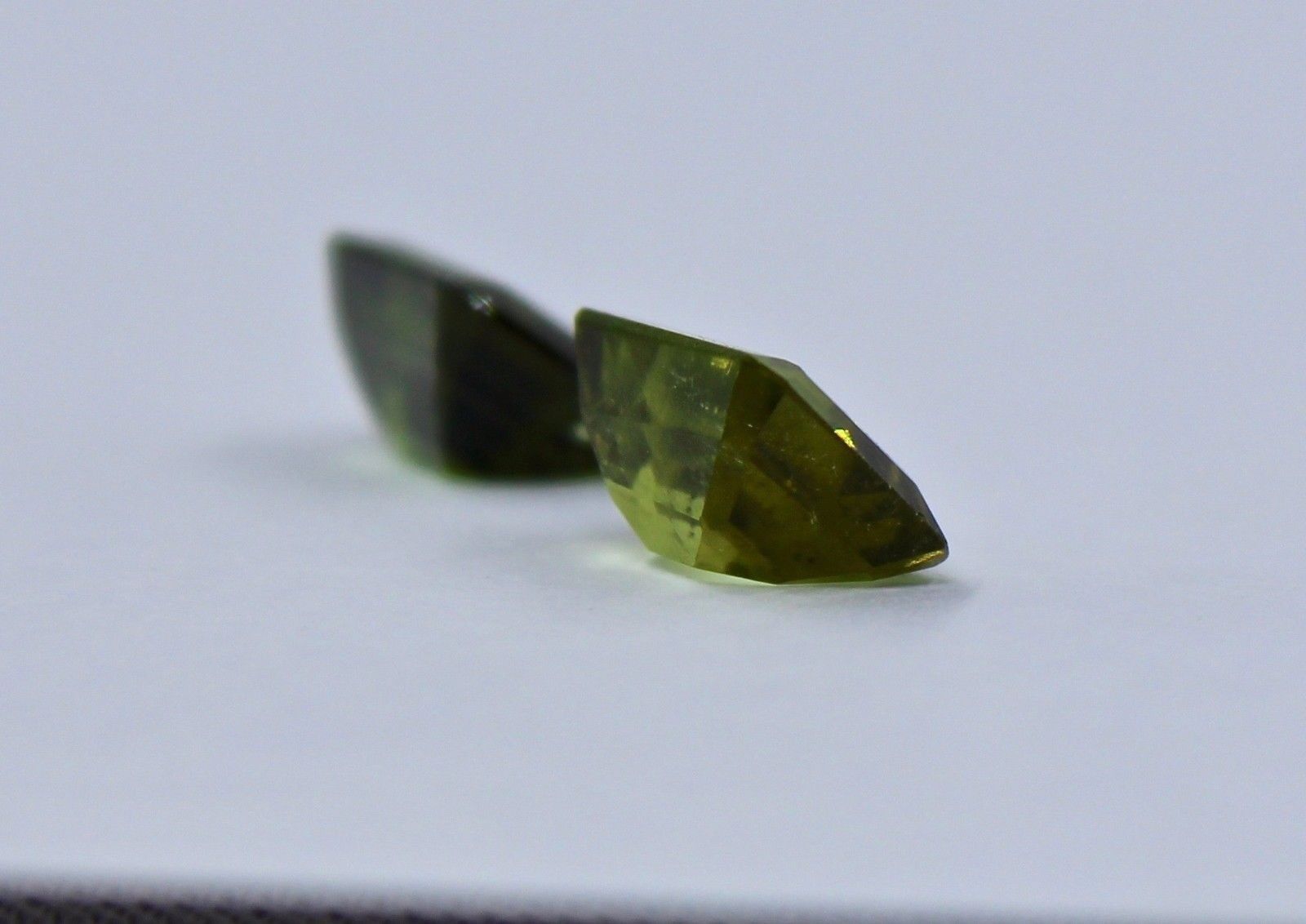 NATURAL MULTI GREEN TOURMALINE OCTAGON CUT 2.89 CARATS GEMSTONE FOR DESIGNING