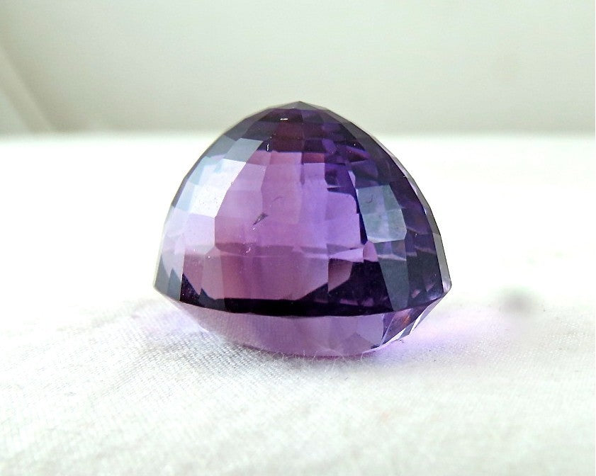 Natural Amethyst 37 Ct Oval Cut Loose Purple Gemstone For Ring Pendant