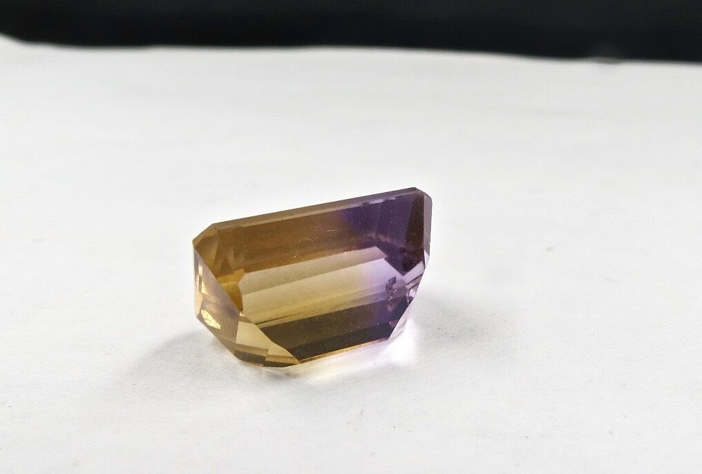 19X10 MM NATURAL AMETRINE CUT OCTAGON 18.91 CTS GEMSTONE FOR RING & PENDANT