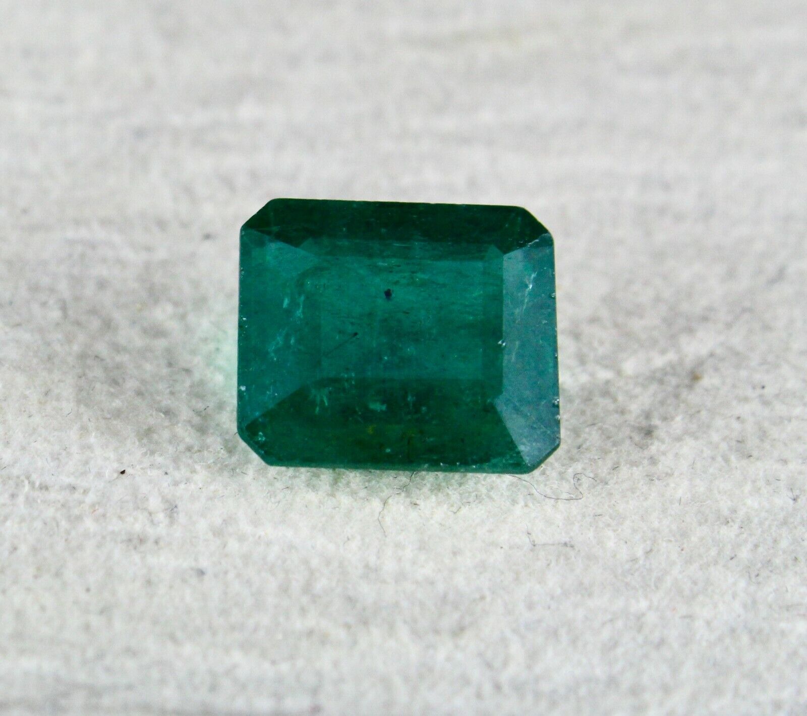 Certified Natural Emerald Octagon Cut 13X11mm 7.71 Carats Gemstone Ring Pendant