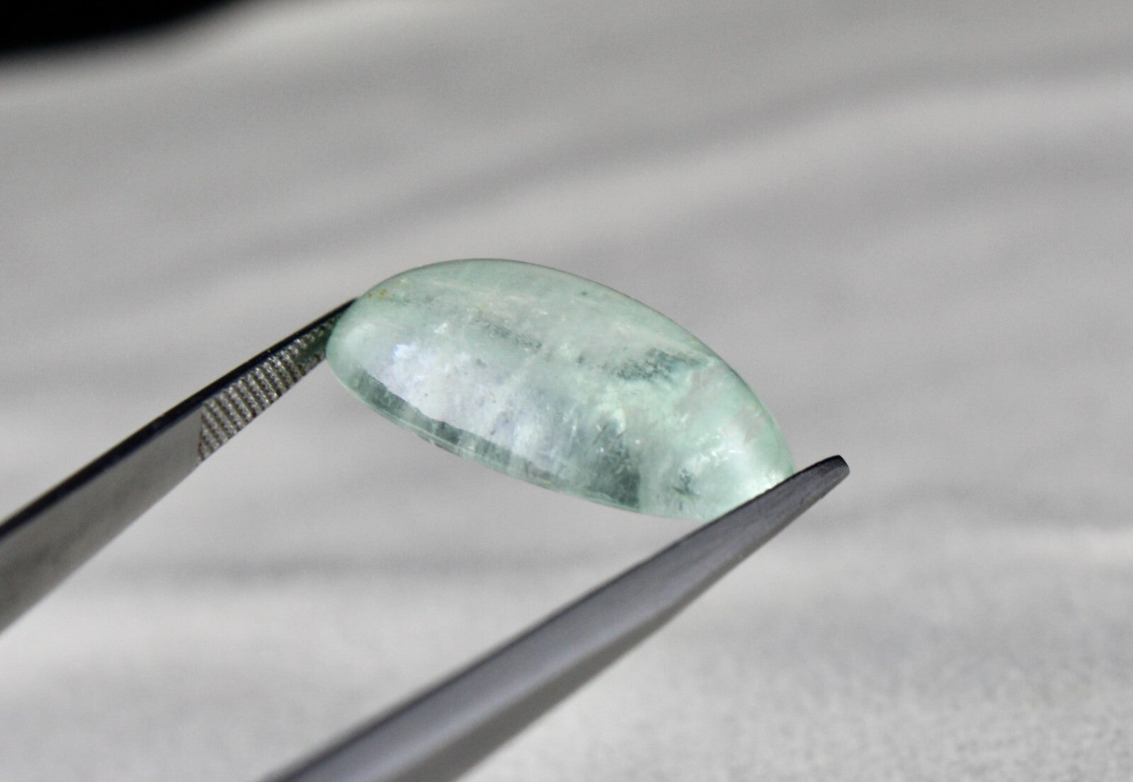 Certified Natural Colombian Beryl Emerald 17.63 Ct Oval Cabochon Ring Pendant