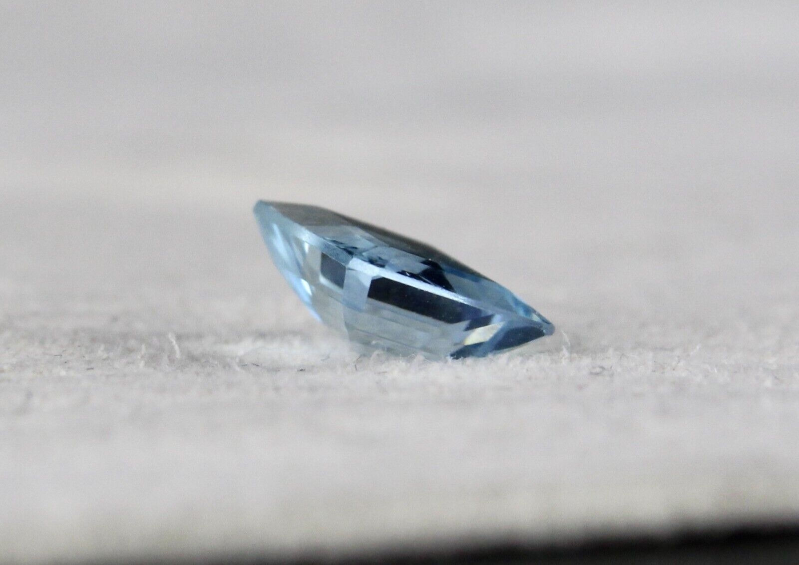 Rare Natural Blue Aquamarine Octagon Cut 1.60 Cts Gemstone Pendant Ring