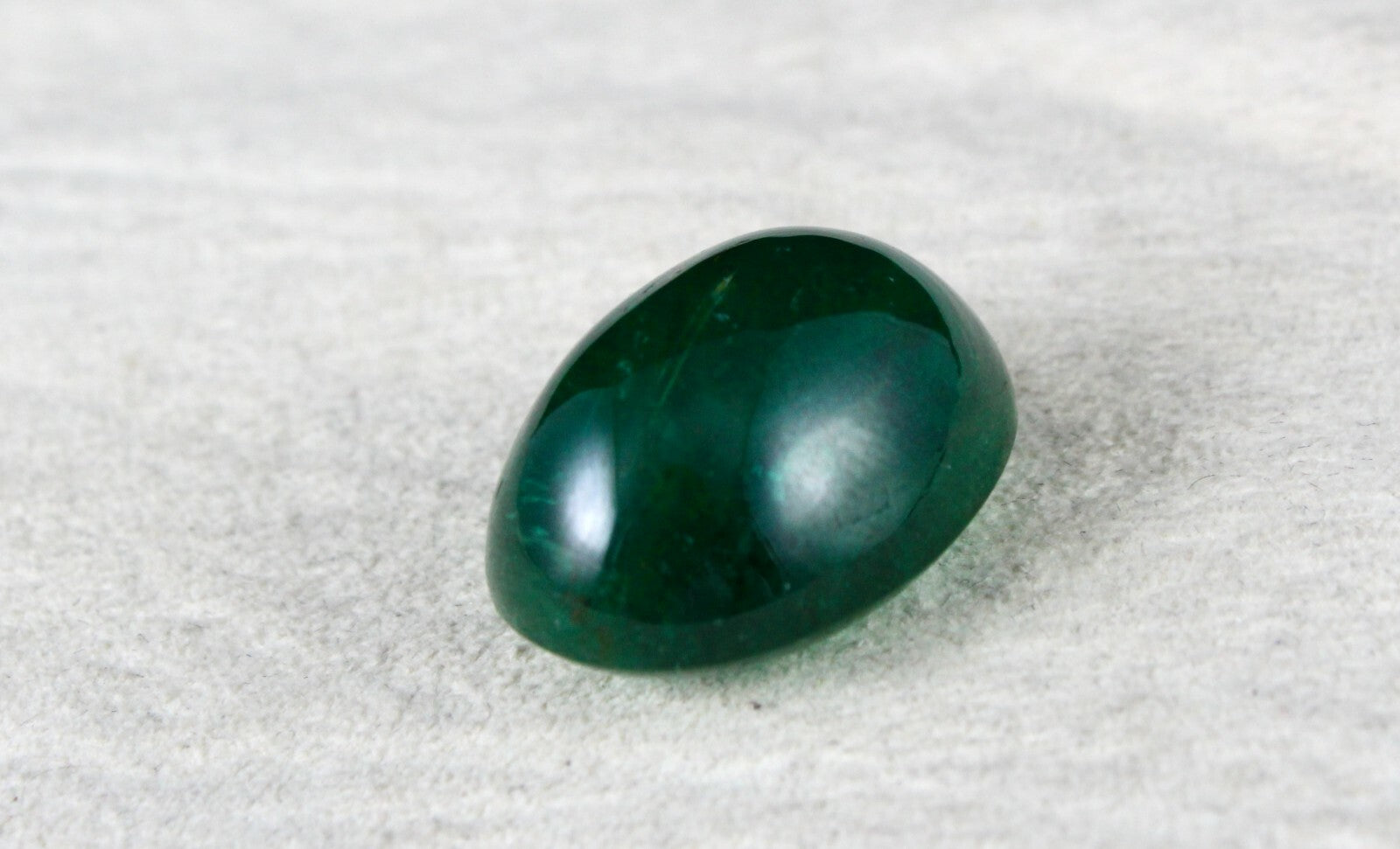 Certified Natural Zambian Emerald 38.58 Cts Oval Cabochon Loose Gemstone Ring