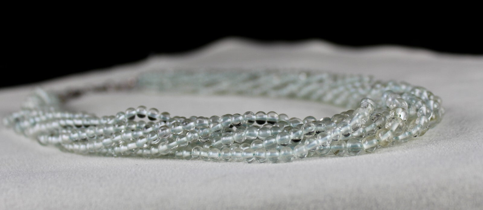 Certified Natural Blue Aquamarine 433 Ct Sterling Silver Ladies Necklace