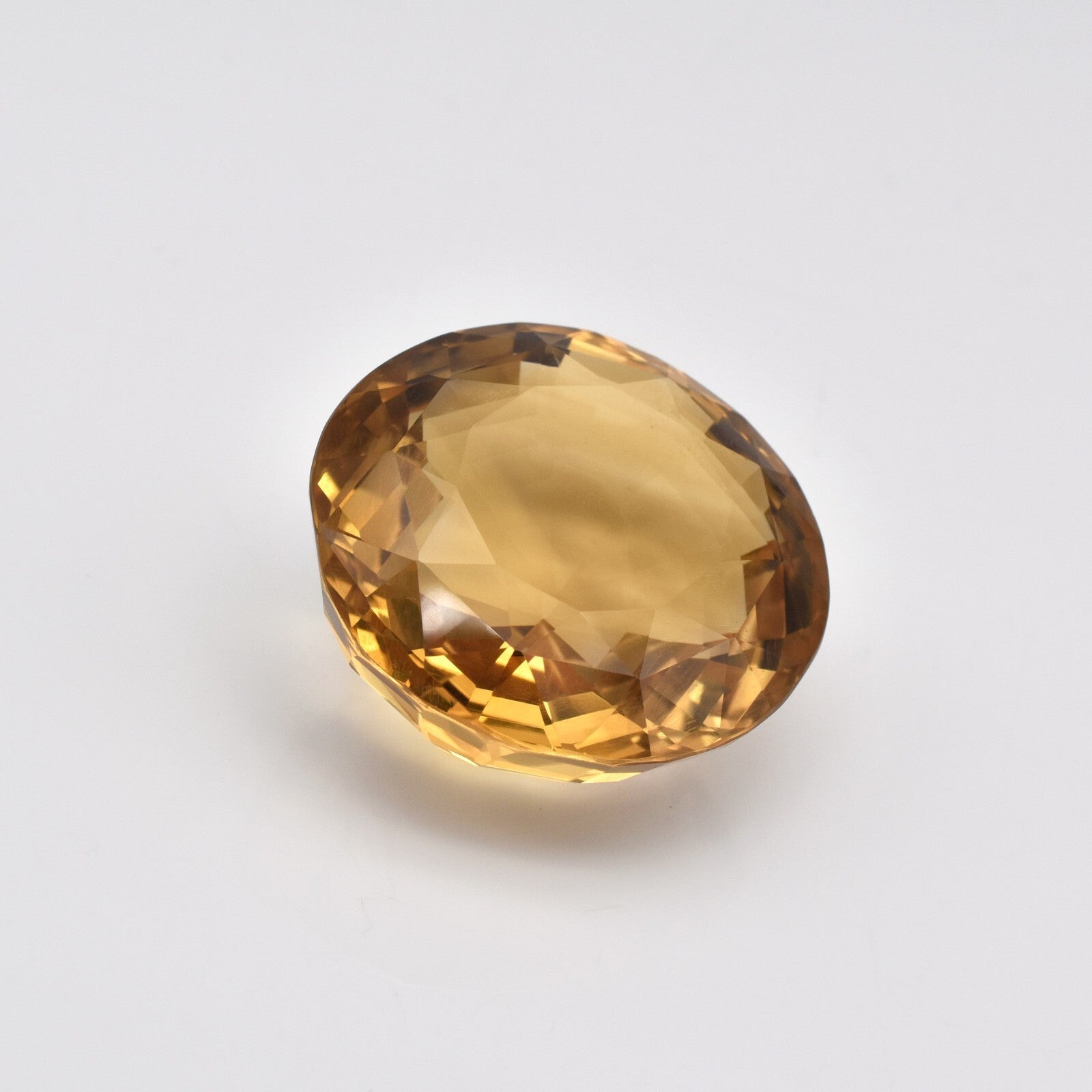 Certified Natural Yellow Citrine 172.50 Ct Oval Gemstone 38x36mm Silver Pendant