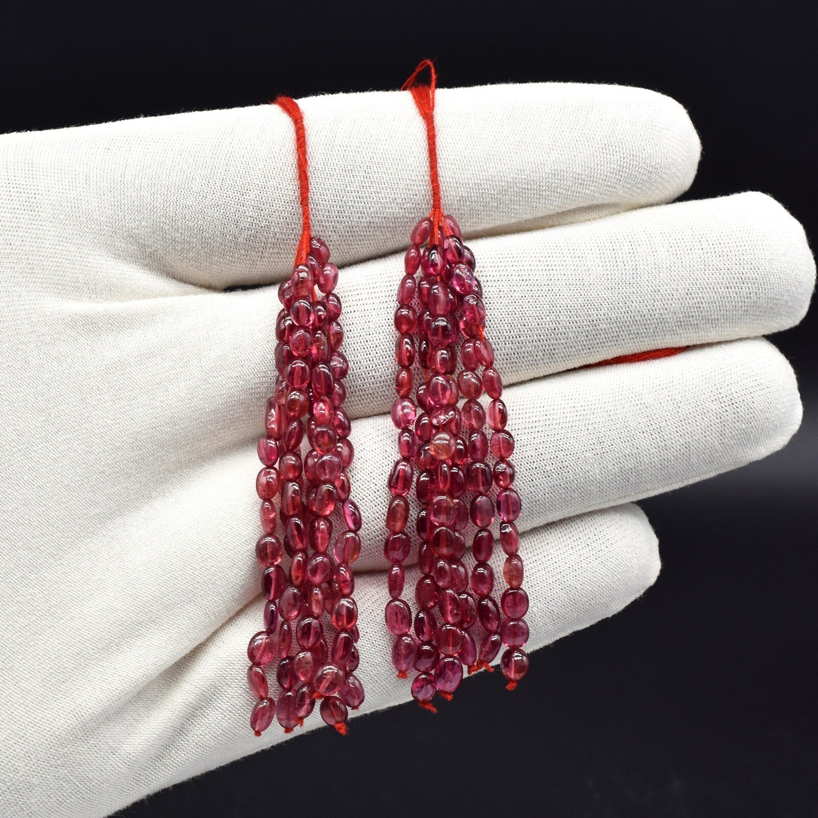 Natural Spinel Tassel Earrings 61 Ct Gemstone Certified For Women