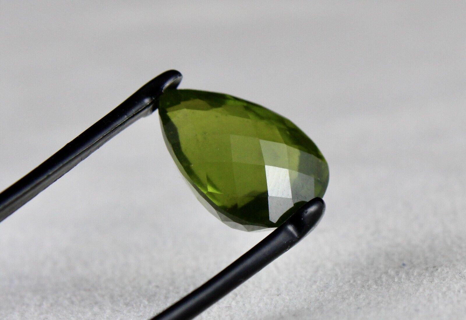 Natural Green VESUVIANITE IDOCRASE Pear Cut outlet 14.29 Carats GEMSTONE For Ring Or Pendant