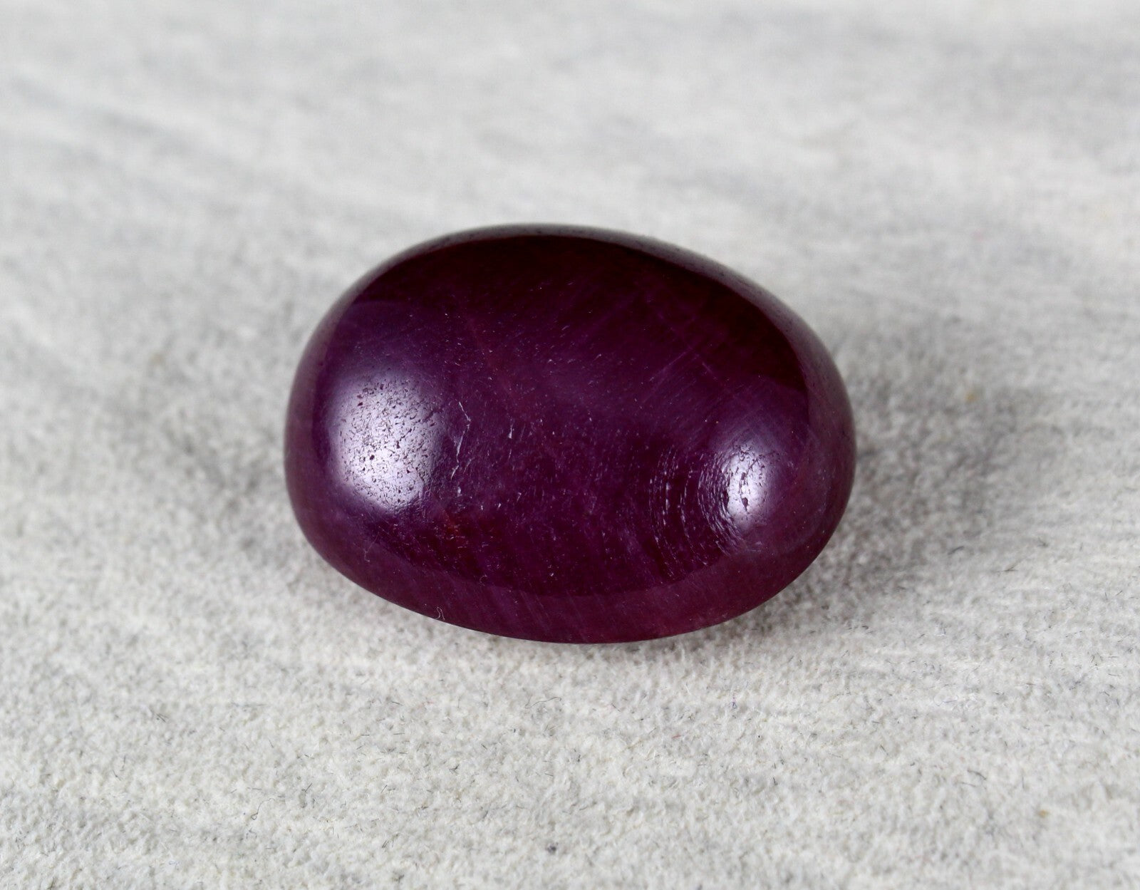 Certified Natural Ruby Oval Cabochon 76.77ct Untreated Gemstone Ring Pendant