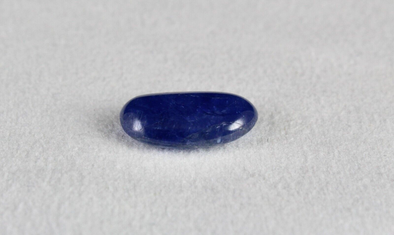 Certified Natural Blue Sapphire Oval Cabochon 14.97 Carats Gemstone Ring Pendant