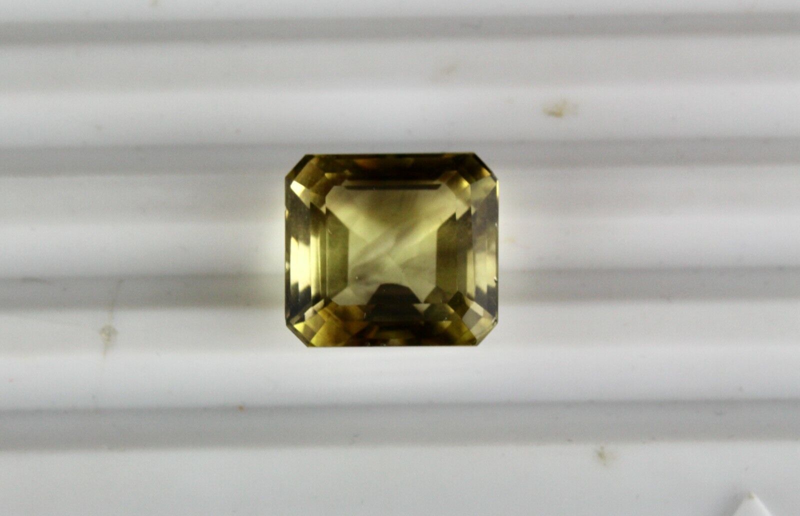 Natural Lemon Quartz Square Cut 17 x 18 mm 26.42 Cts Big Loose Gemstone Pendant