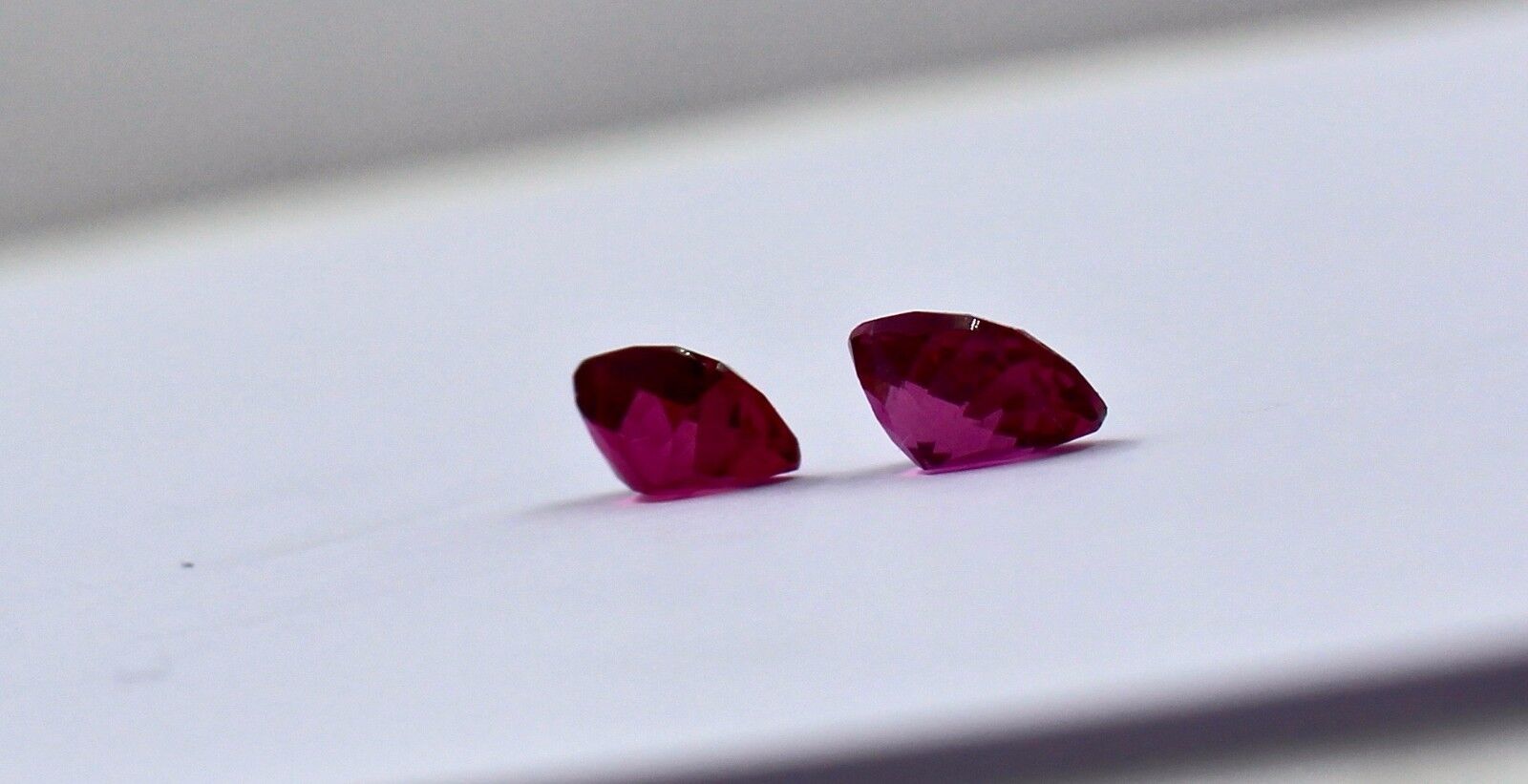 NATURAL PINK TOURMALINE RUBELLITE CUT 8X6 MM 2.68 CTS GEMSTONE FOR EARRING